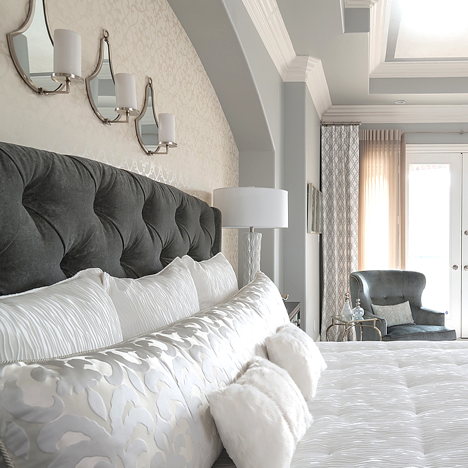 Glamour & Luxury in the Master Bedroom